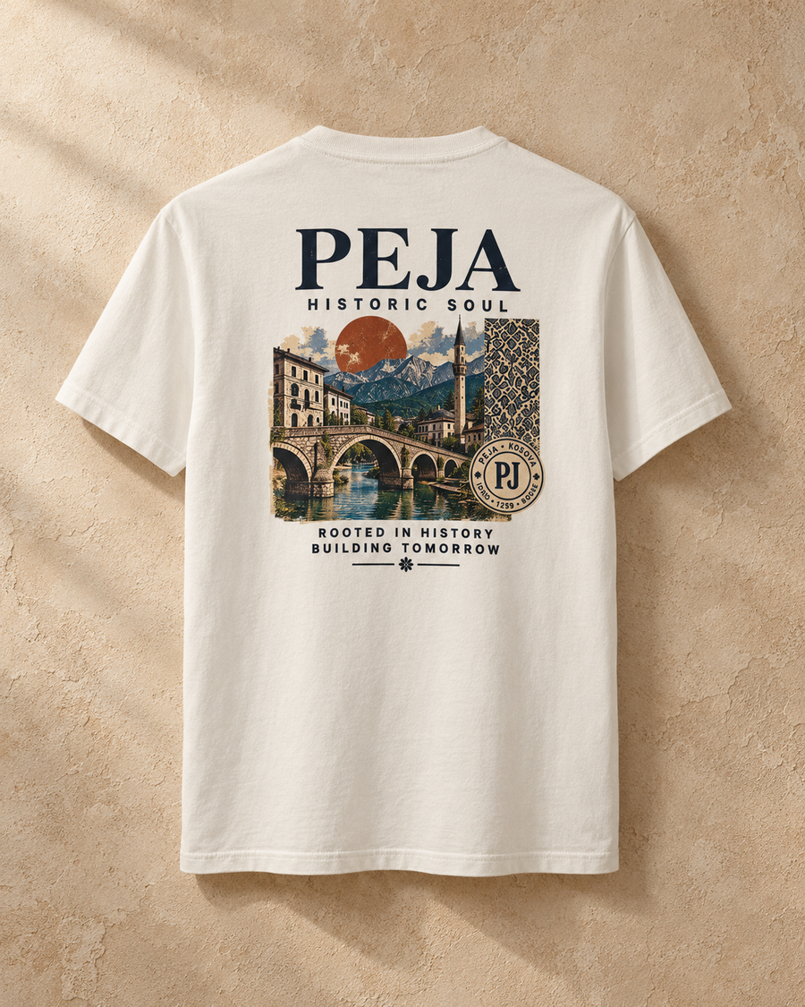 Peja Heritage Tee — Off White / XS