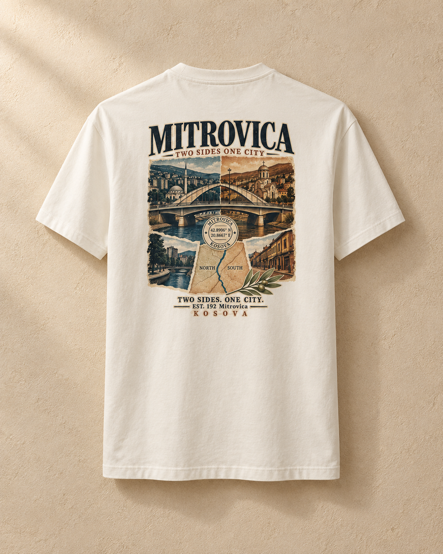 Mitrovica Roots Tee — Off White / XS