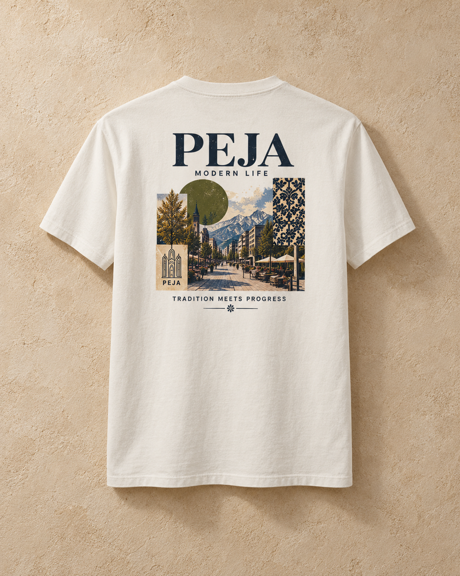 Peja Rugova Tee — Off White / XS