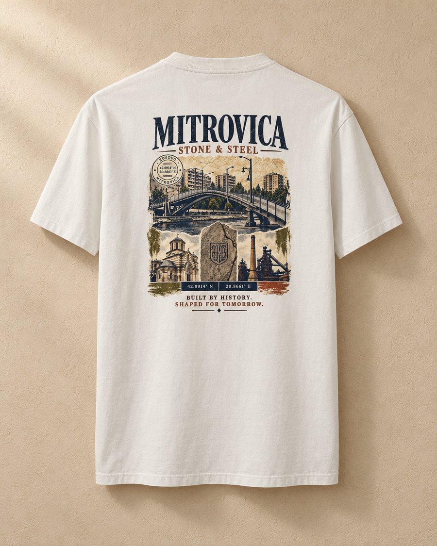 Mitrovica Archive Tee — Off White / XS